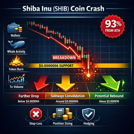Shiba Inu Collapse: Technical Breakdown, Why 93% Fell, and 3 Realistic Recovery Scenarios – cover image