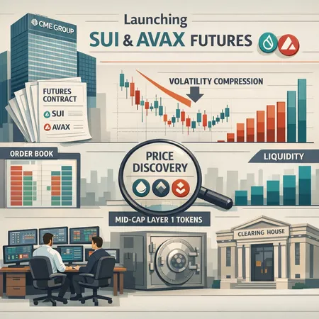 CME Lists SUI and AVAX Futures: What Institutional Traders Should Know – cover image