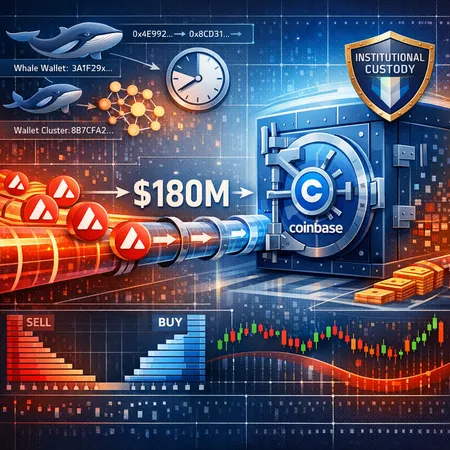 Decoding $180M AVAX Flows to Coinbase: What Large Inflows Mean for Sell Pressure – cover image