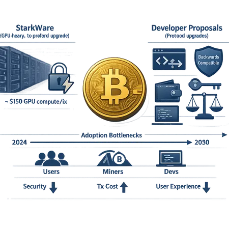 Quantum-Safe Bitcoin: StarkWare’s No-Upgrade Idea, Alternatives, and What Custodians Should Do – cover image