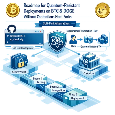 Quantum‑Resistant Upgrades for Live Chains: Practical Paths Without Hard Forks – cover image