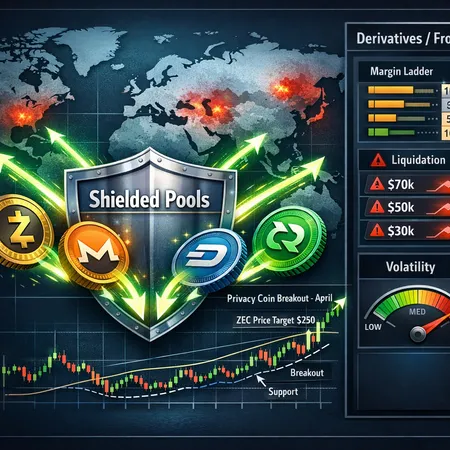 Privacy‑Coin Rally: Shielded Pools, Geopolitics, and the Risk of Derivatives Froth – cover image