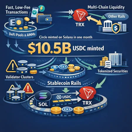 Why Circle Minting $10.5B USDC on Solana Rewrote the Playbook for Stablecoin Rails – cover image