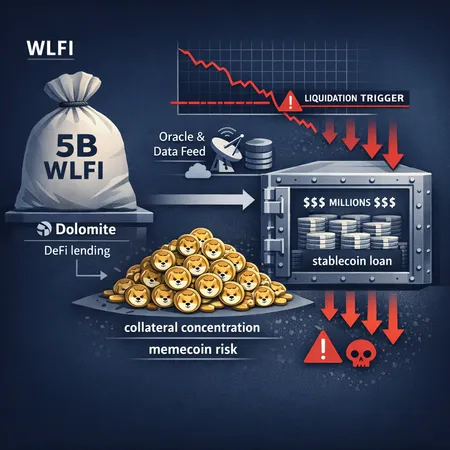 WLFI on Dolomite: Lessons on Collateral Concentration and Memecoin Risk – cover image