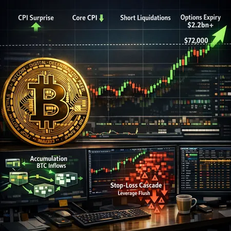 Bitcoin’s April 2026 Surge: CPI, Short Squeezes, and a Multi‑Billion Options Expiry – cover image