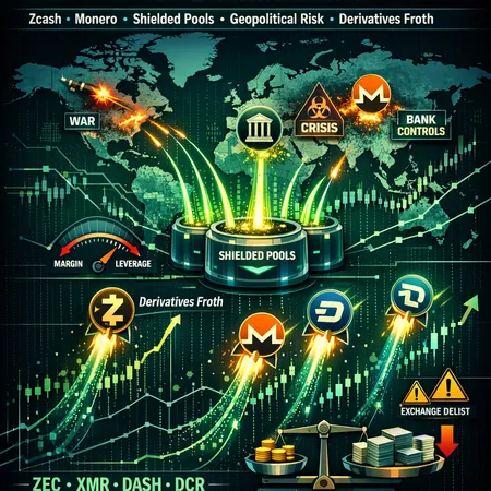 Privacy-Coin Resurgence: Why ZEC, XMR, DASH and DCR Spiked in April 2026 and How to Manage Risk – cover image