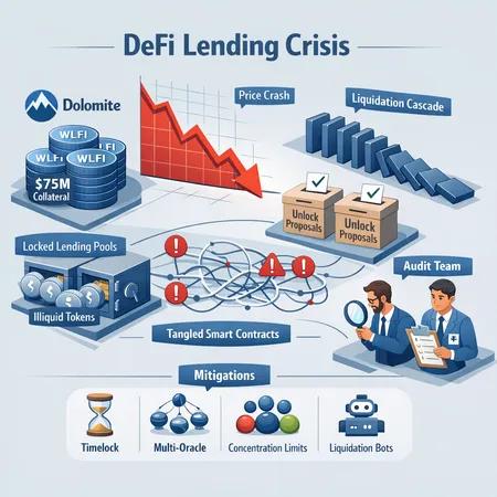 The WLFI/Dolomite Fallout: What Concentrated Collateral Reveals About Counterparty Risk in DeFi – cover image