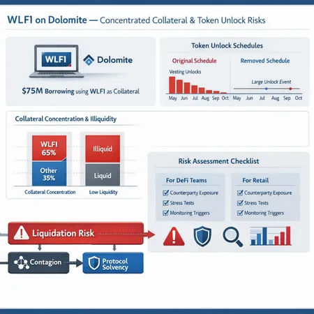 WLFI on Dolomite: How Concentrated Collateral and Token Unlocks Threaten DeFi Protocol Solvency – cover image