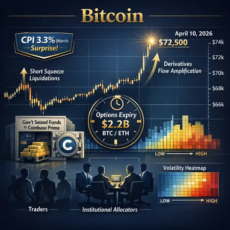 Why Bitcoin Broke $72–73K on April 10, 2026 — Catalysts, Durability, and Trader Playbook – cover image