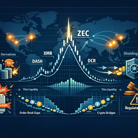 Privacy‑Coin Rally Deep Dive: Geopolitics, Flows, and the Zcash Case Study – cover image